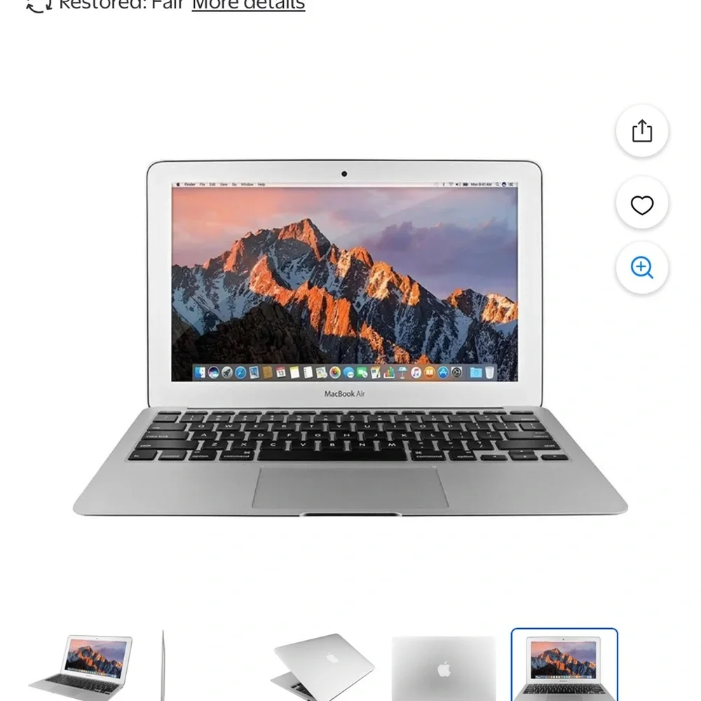 Apple MacBook Air 13-inch in Classic Silver